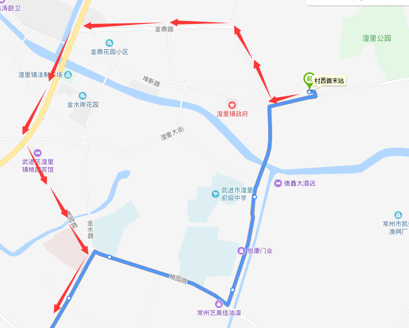 299路臨時調(diào)整線路圖.png